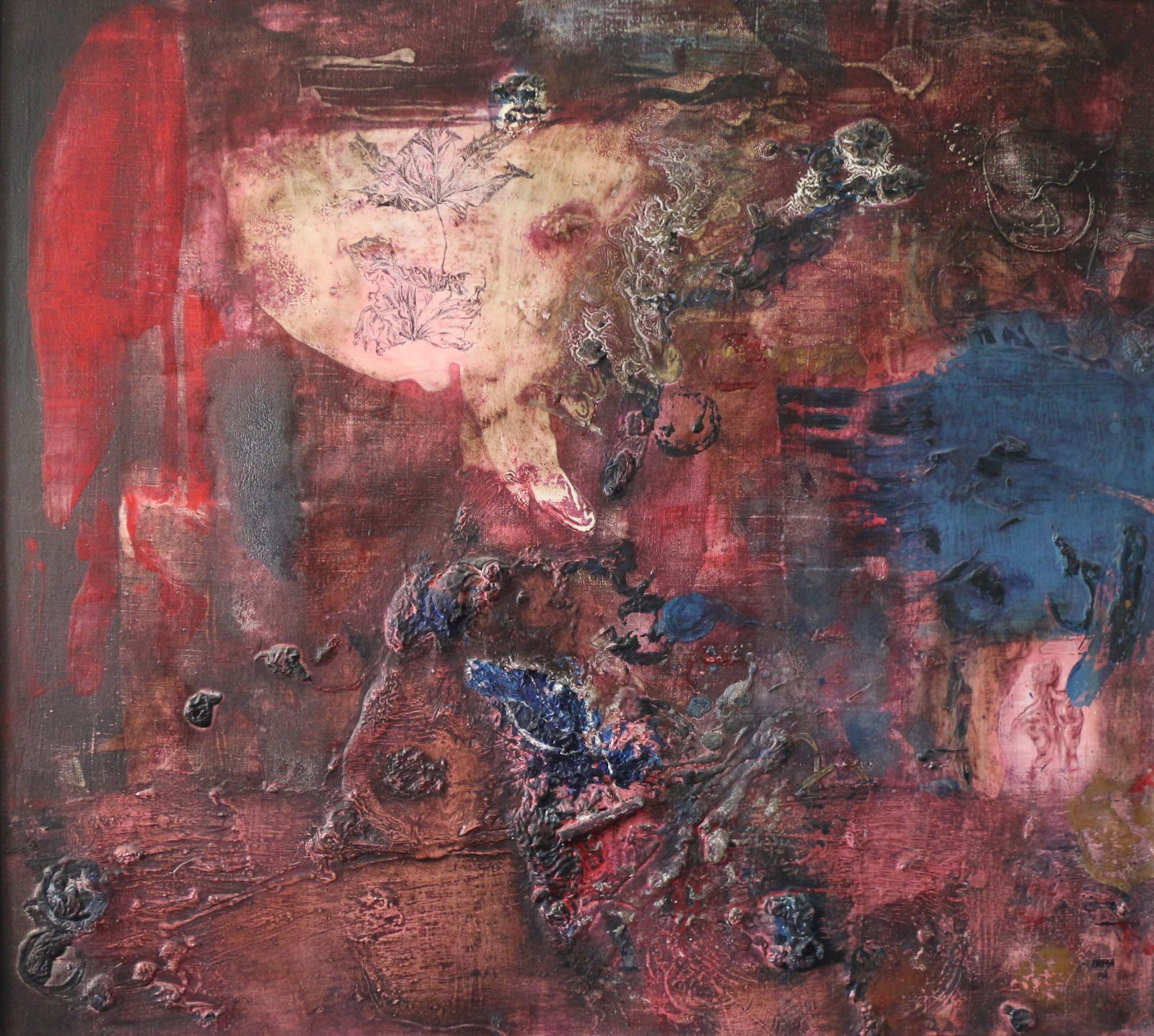 Miniatures of abstraction VI, 91.5cmx101.5cm oil on canvas, 2013